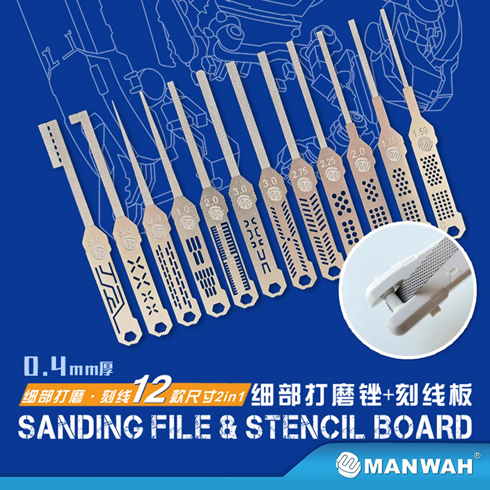 Model Kit Tool Set - Strumento artigianale modello hobby Lima per