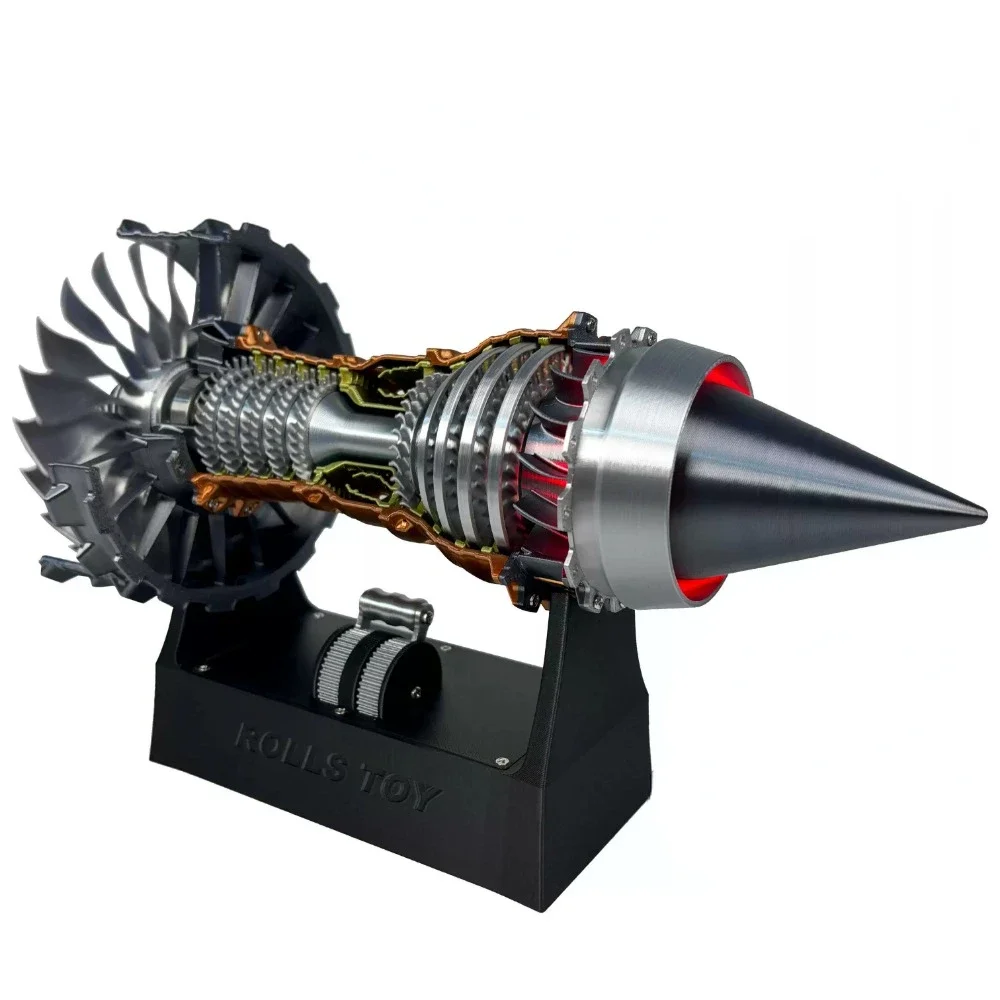 Model Kit Jet Engine - TR 900 1/25 Aereo Turbofan Motore