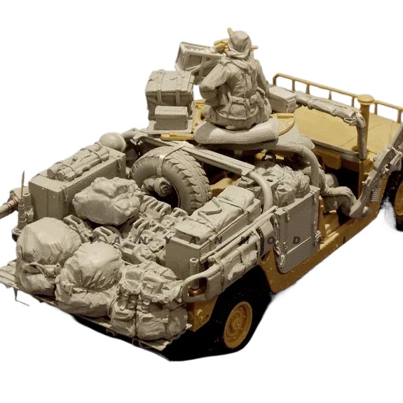 Model Kit Italeri - Kit modello soldato in resina 1/35