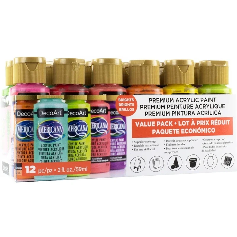Metallic Paint Set - 59ml Matte aromaterapia gesso dipinto a