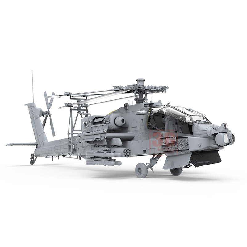 Model Kit Italeri - MENG Apache Longbow, elicottero pesante da