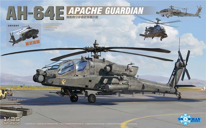 Model Kit Italeri - SNOWMAN MODEL SP-2602 1/35 scale AH-64E