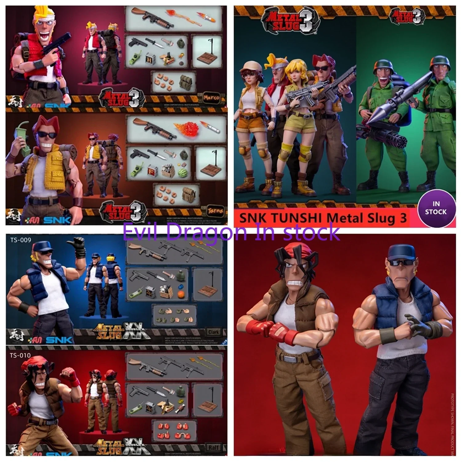 Model Kit Metal Slug - 【IN MAGAZZINO】TUNSHI Studio Originale SNK Modello