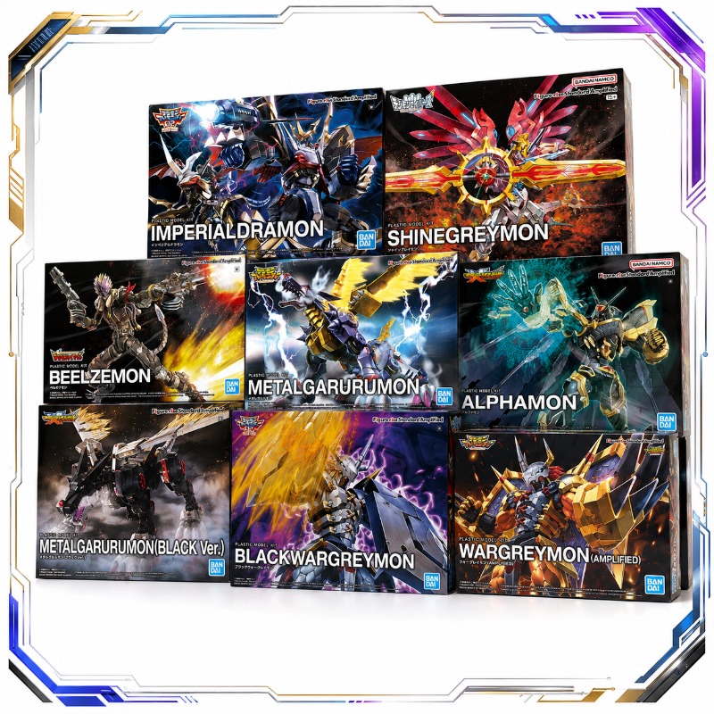 Model Kit Omegamon - Bandai Original Digimon Figure Rise Standard