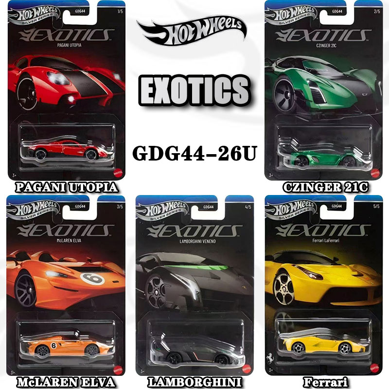 Model Kit Ferrari - Auto in Scala 1:64 Hot Wheels