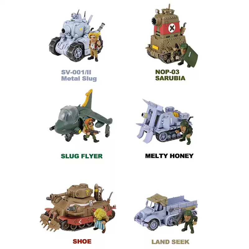 Action Metal Slug X Series: Ki - Model Kit Metal Slug recensione e prezzo