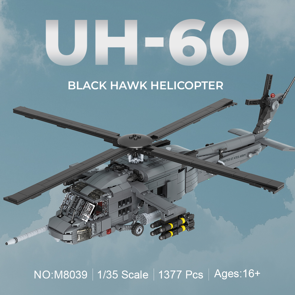 MISINI M8039 Set di Blocchi da - Model Kit Helicopter recensione e prezzo