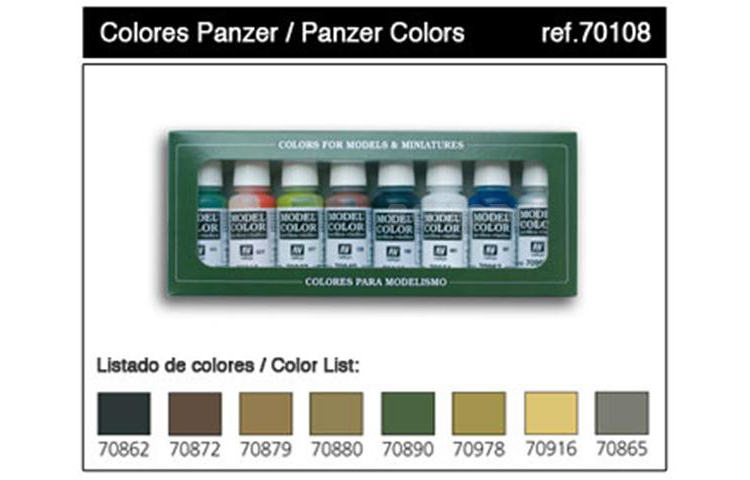 Vallejo AV 70108 set di armatu - Tamiya Model Paint Set recensione e prezzo