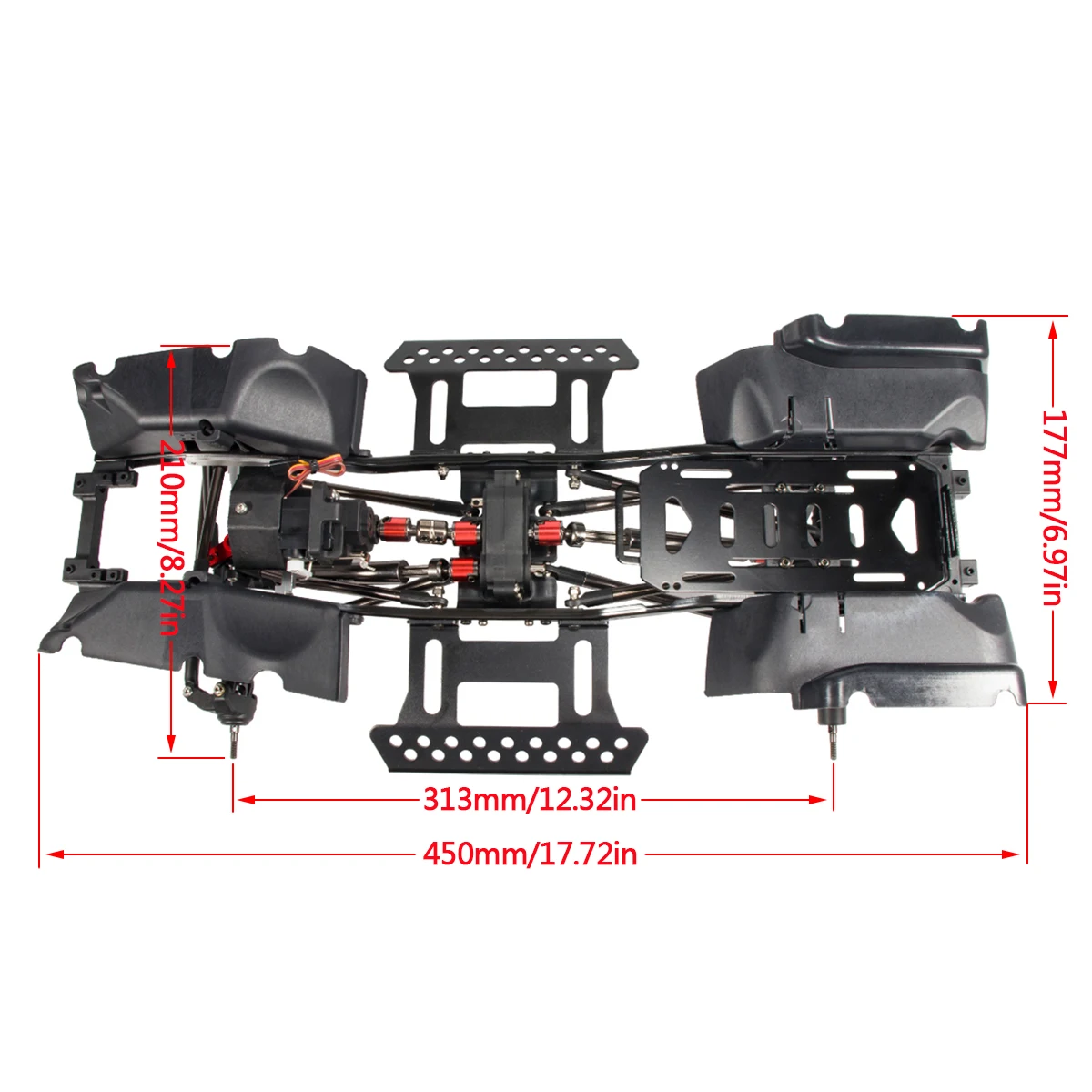 1/10 RC Crawler Chassis Kit co - Model Kit Helicopter recensione e prezzo