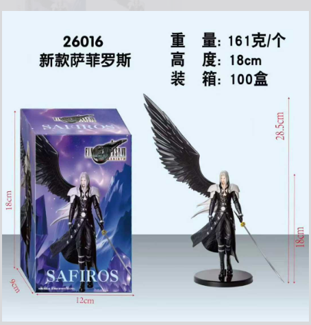 Statua Modello Angelo Sephirot - Model Kit Final Fantasy recensione e prezzo