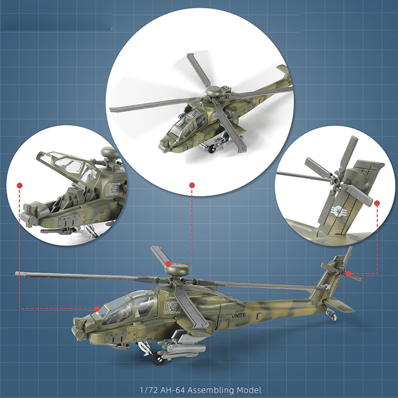 Kit Elicottero Militare AH-64  - Model Kit Helicopter recensione e prezzo