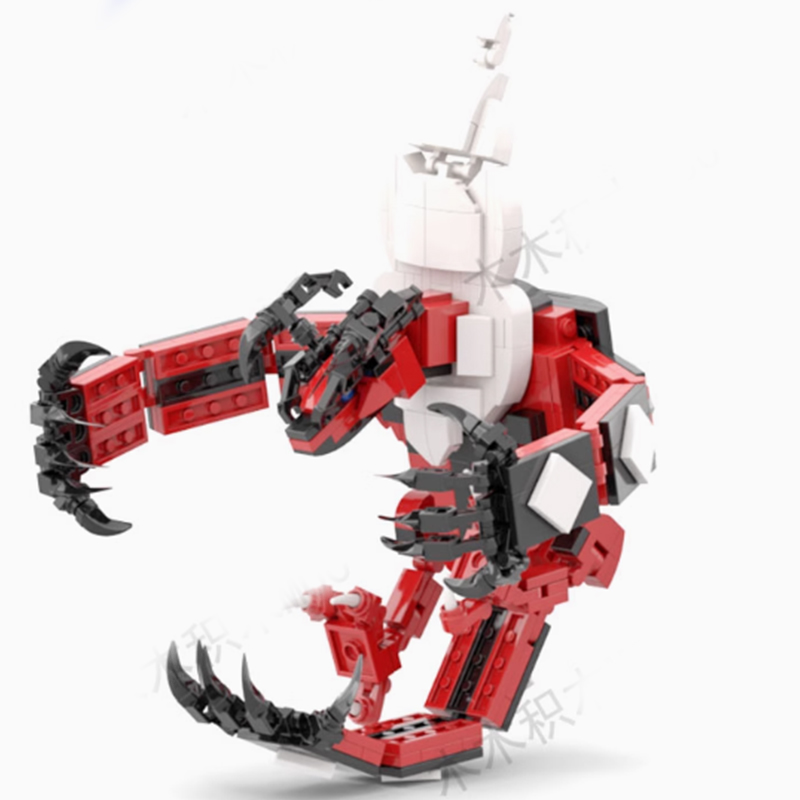 MOC Anime Figure Building Bloc - Model Kit Yveltal recensione e prezzo